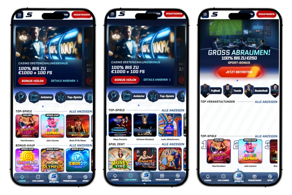 Scored Casino app